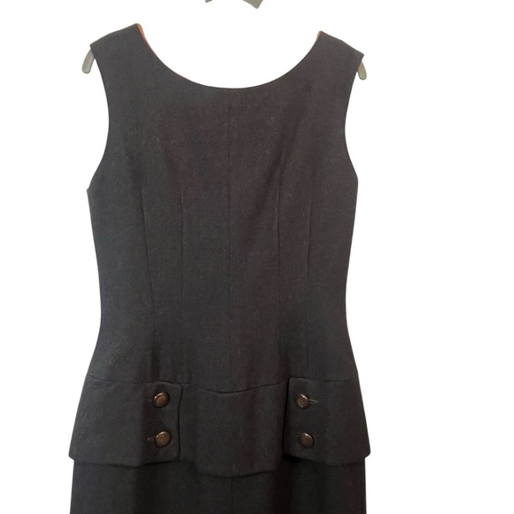 Irene Saltern 1950’s VTG Hollywood Designer Chic Brown Button Down Dress SZ S - Picture 12 of 15